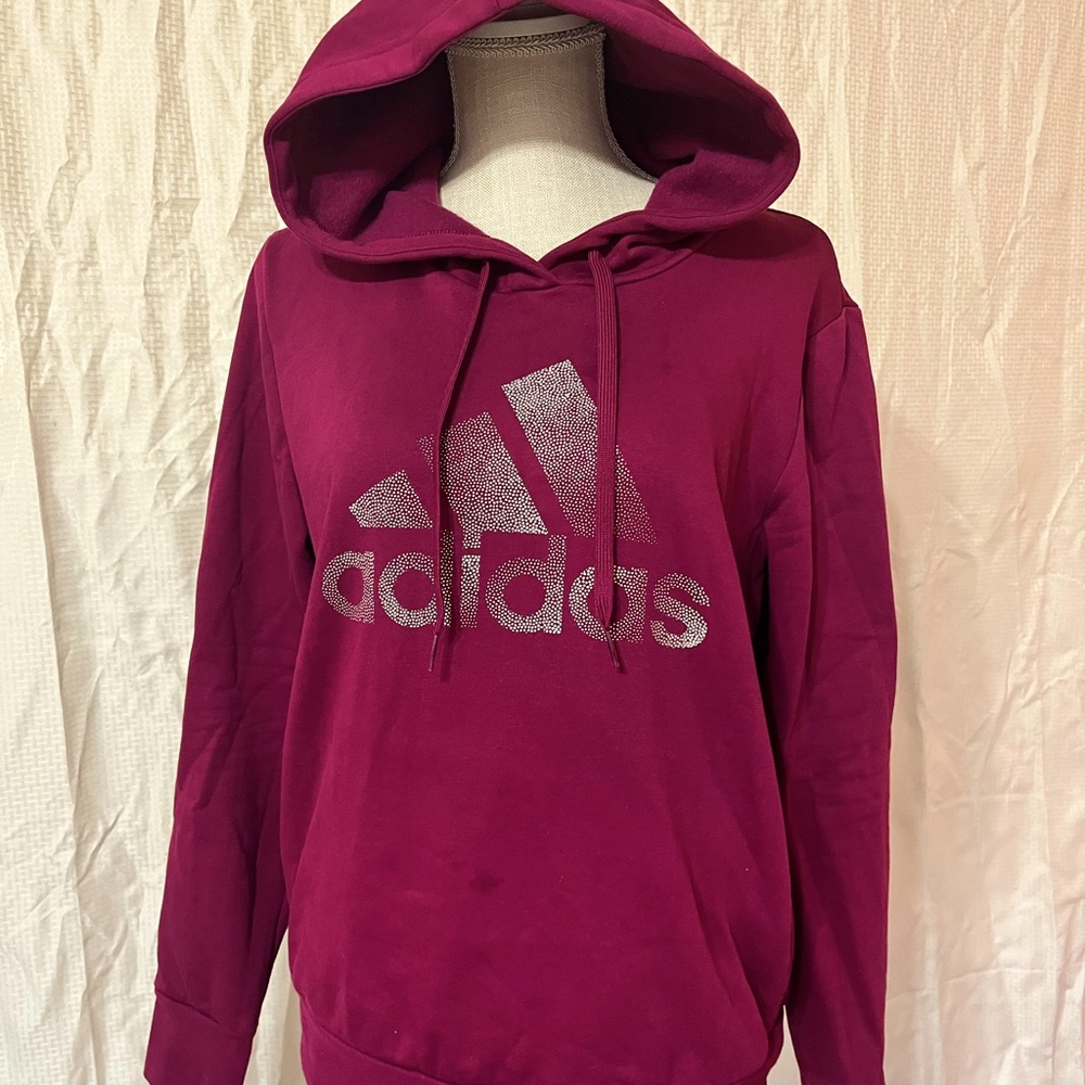Adidas hooded pullover